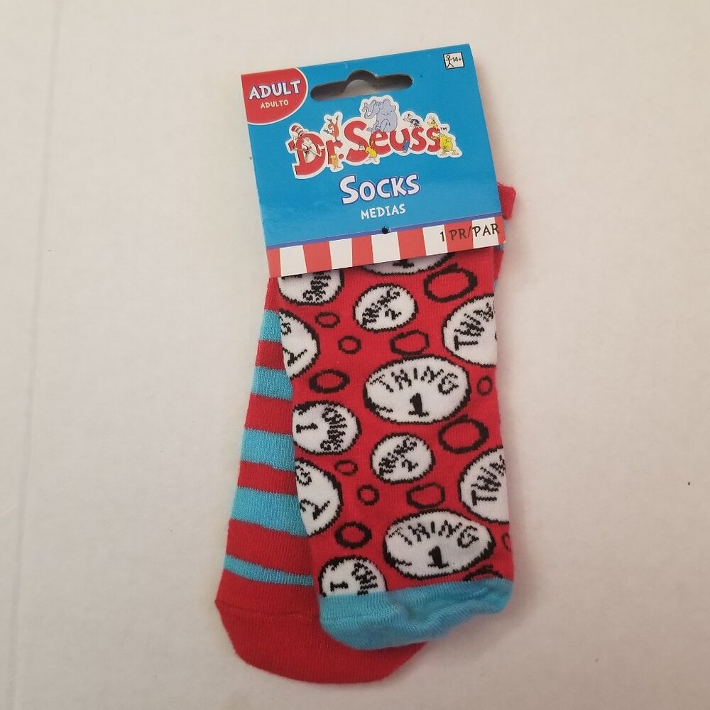 Dr. Seuss socks (adult)